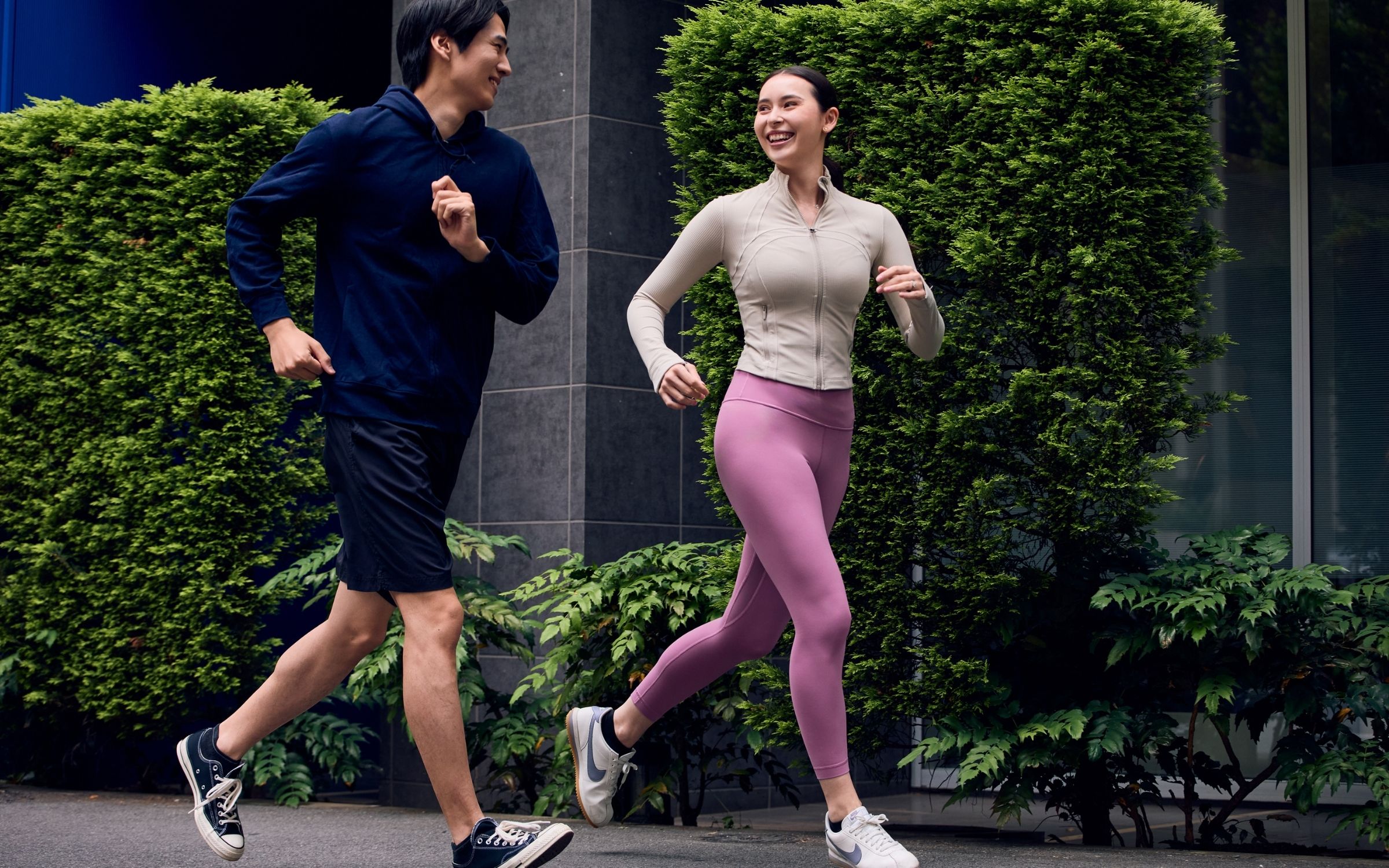 朝のラン＆散策